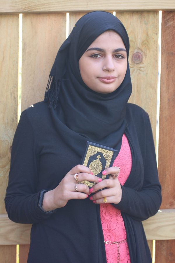 East sophomore Dina Othman lives walking distance away from the Islamic Center of Greater Cincinnati.