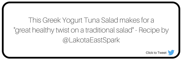 Gabbie Behrman Greek Yogurt Tuna Salad Recipe by Lakota East Spark Online at Lakota East High School Newsmagazine