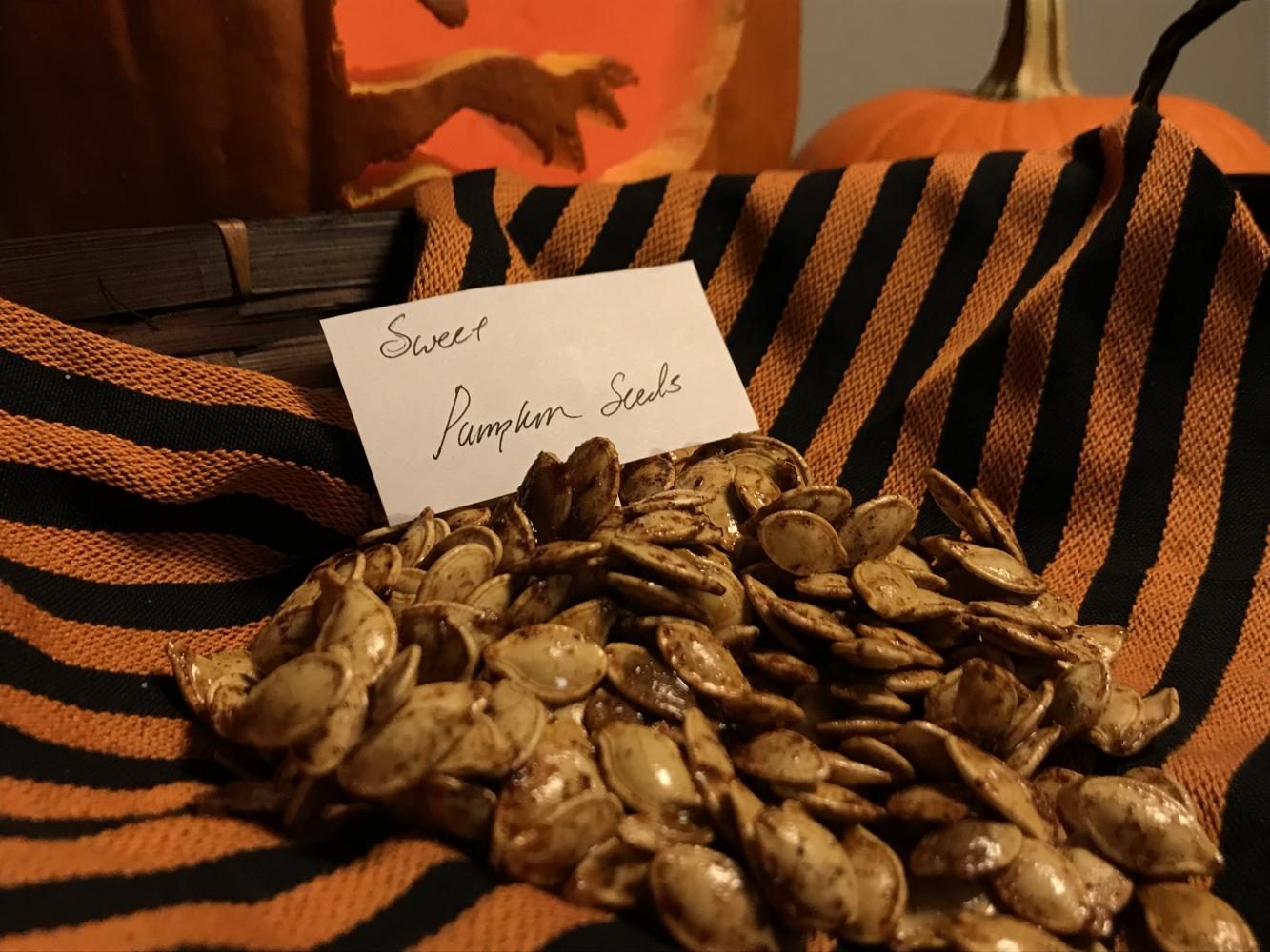 Lakota East Spark Online Recipes Halloween by Jessica Jones Sweet Pumpkin Seeds Recipes Newsmagazine