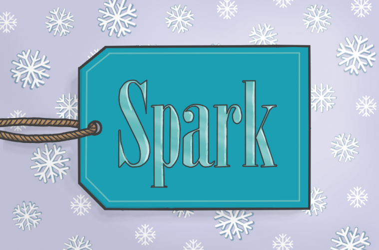 December 2017 Staff Playlist Compiled by Jessica Jones Lakota East High School Spark Newsmagazine Online Happy Holidays Merry Christmas Art by McKenna Lewis