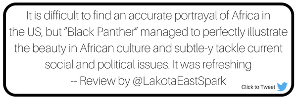Black Panther Movie review review by Ruth Elendu Art by Bryce Forren Lakota East High School Lakota East Spark Newsmagazine Online