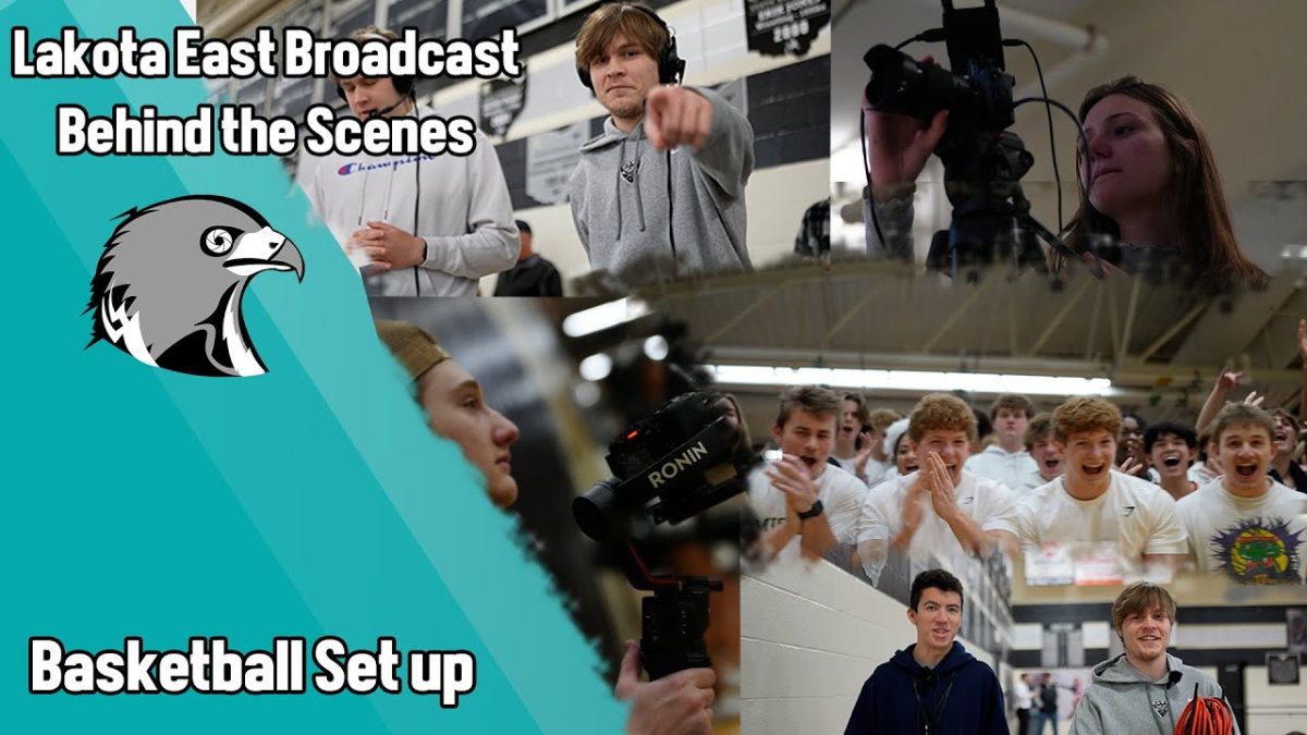 Behind the Scenes look at a Lakota East Basketball Broadcast