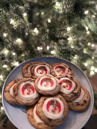 Holiday Chocolate Chip Sugar Cookies