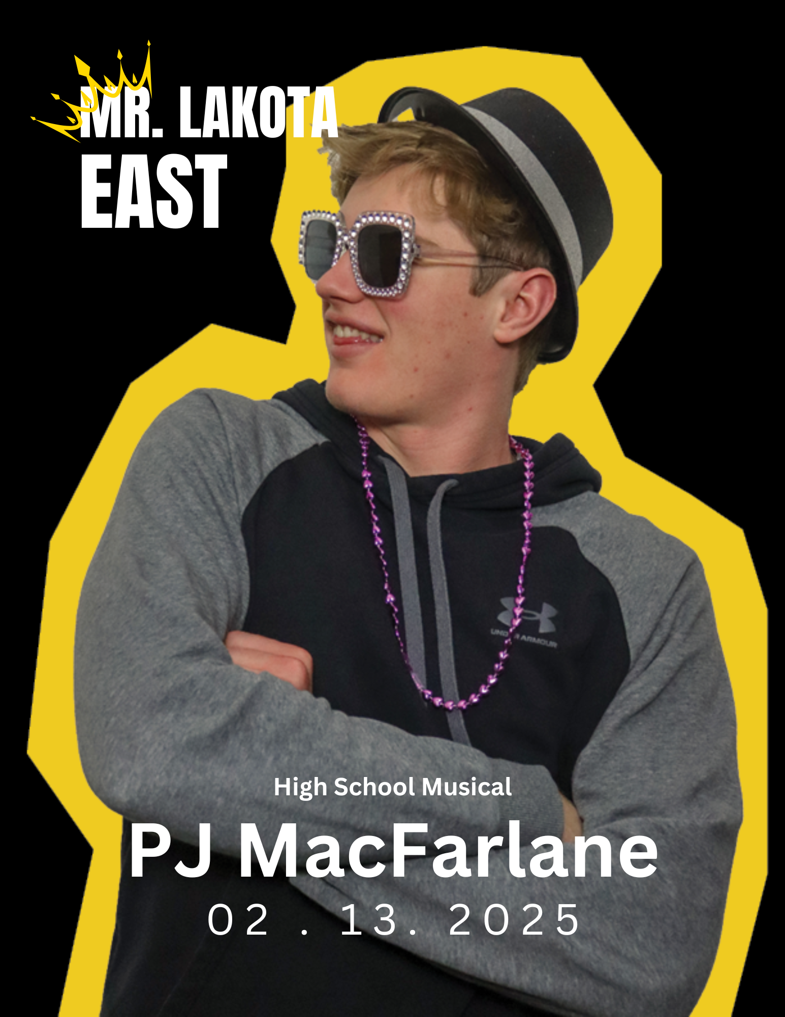 Junior participant and star football player, PJ MacFarlane.

(Photography by Gabrielle Troutman, graphic by Will Huelskamp)